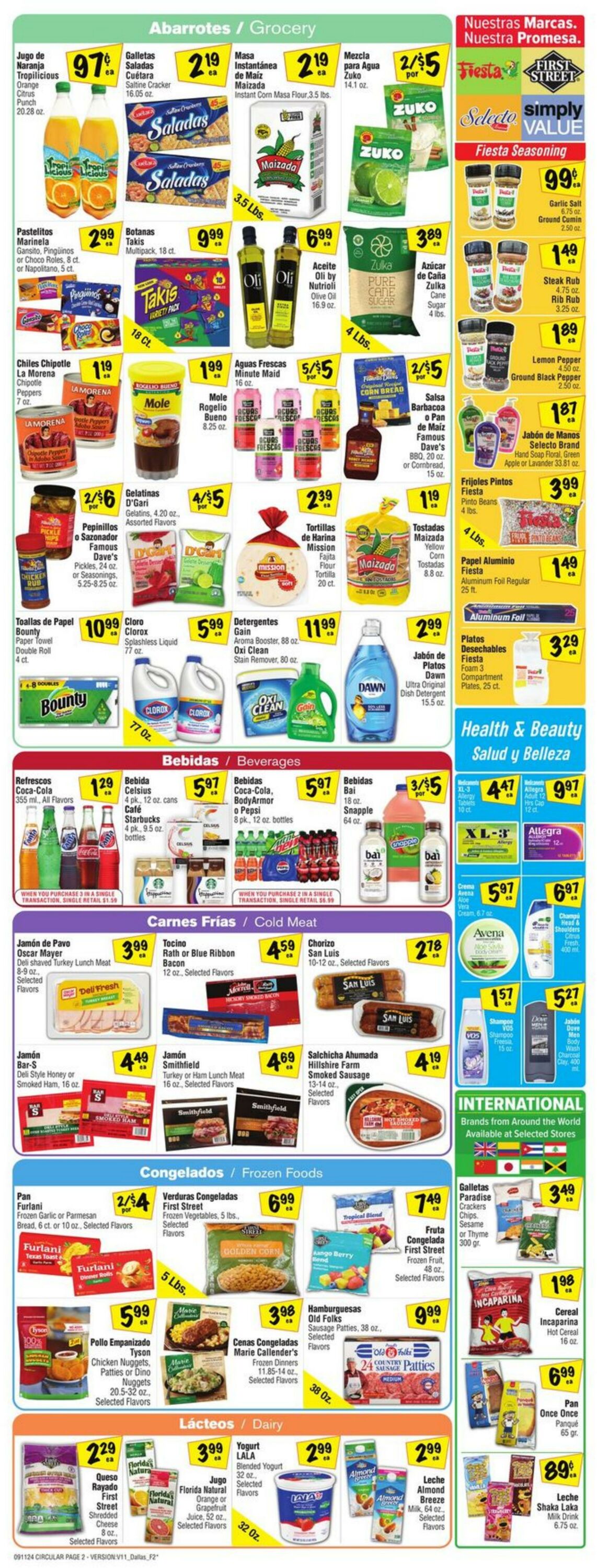 Weekly ad Fiesta Mart 09/11/2024 - 09/17/2024