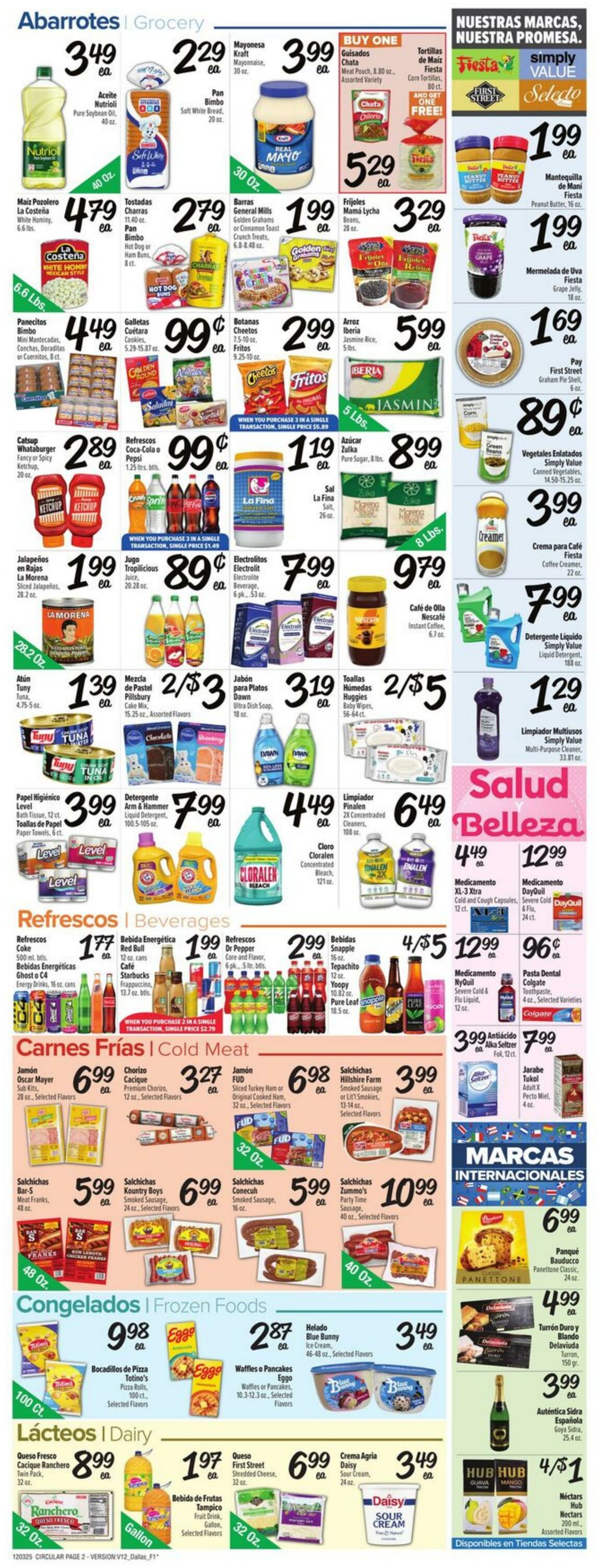 Weekly ad Fiesta Mart 12/03/2025 - 12/09/2025