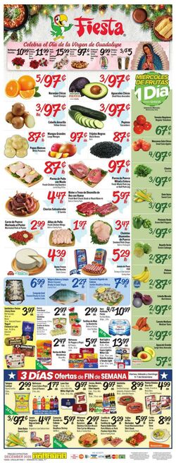 Weekly ad Fiesta Mart 12/03/2025 - 12/09/2025
