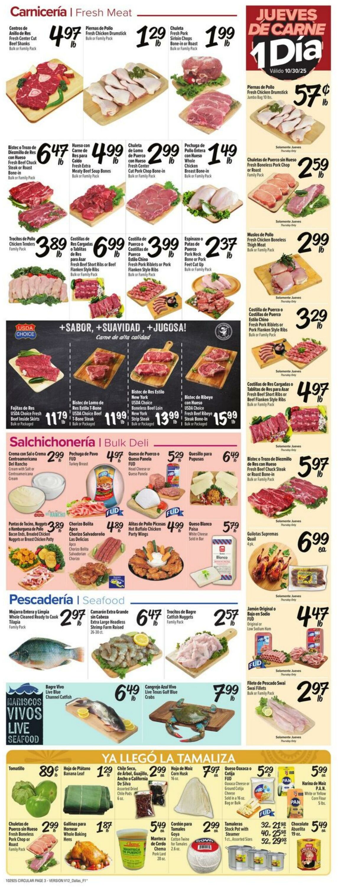 Weekly ad Fiesta Mart 10/29/2025 - 11/04/2025