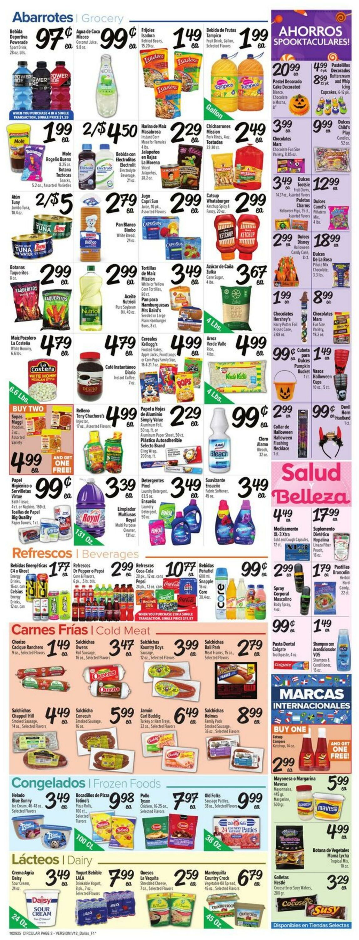 Weekly ad Fiesta Mart 10/29/2025 - 11/04/2025