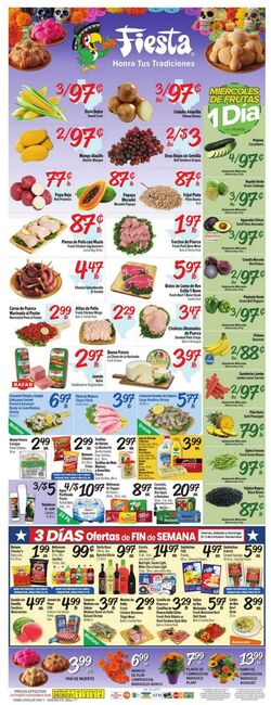 Weekly ad Fiesta Mart 10/29/2025 - 11/04/2025
