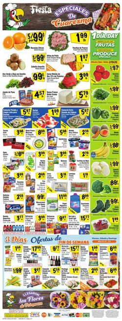 Weekly ad Fiesta Mart 03/19/2025 - 03/25/2025