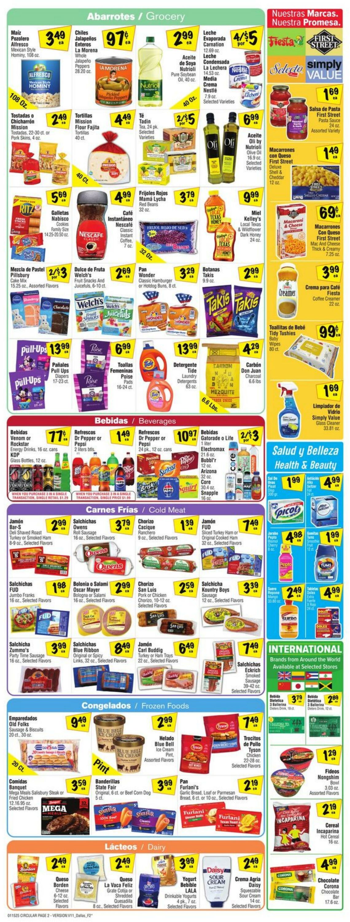 Weekly ad Fiesta Mart 01/15/2025 - 01/21/2025