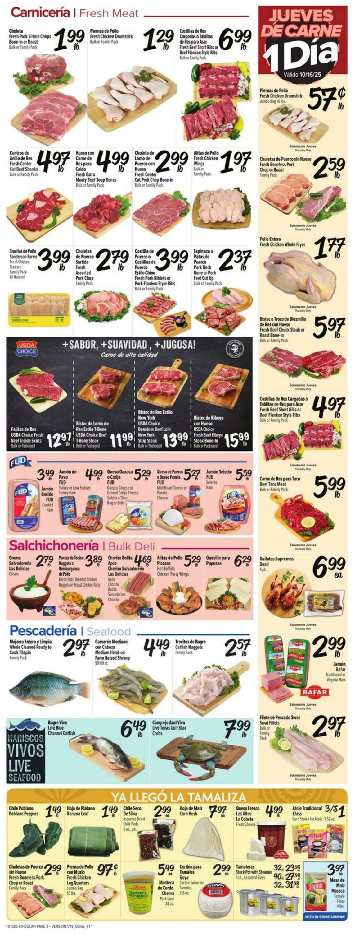 Weekly ad Fiesta Mart 10/15/2025 - 10/21/2025