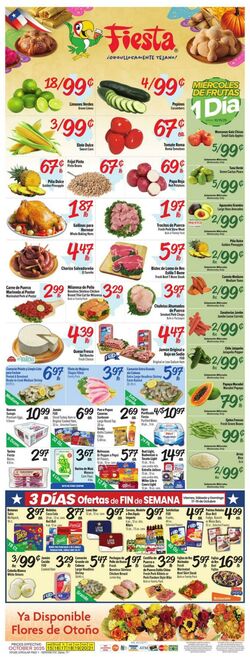 Weekly ad Fiesta Mart 10/15/2025 - 10/21/2025