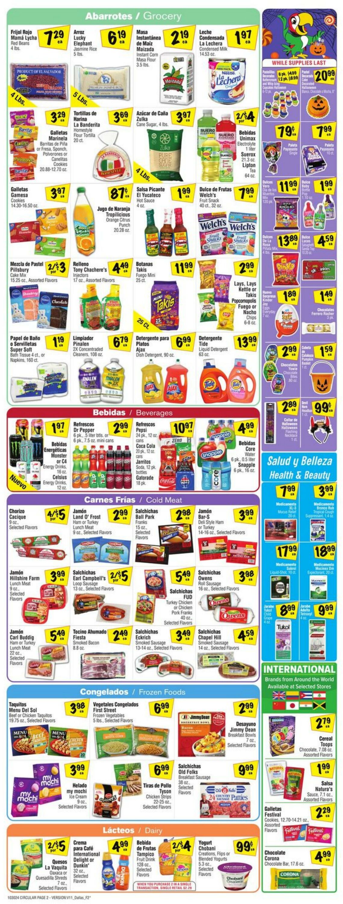 Weekly ad Fiesta Mart 10/30/2024 - 11/05/2024