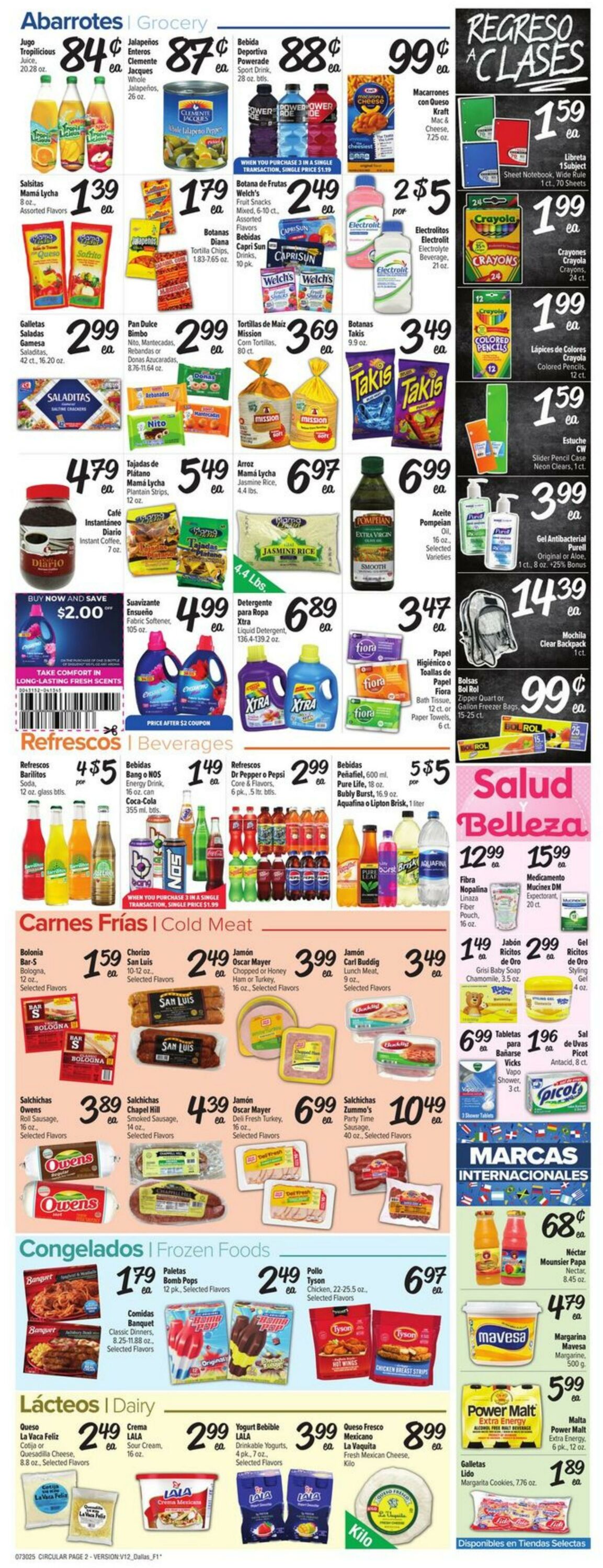 Weekly ad Fiesta Mart 07/30/2025 - 08/05/2025