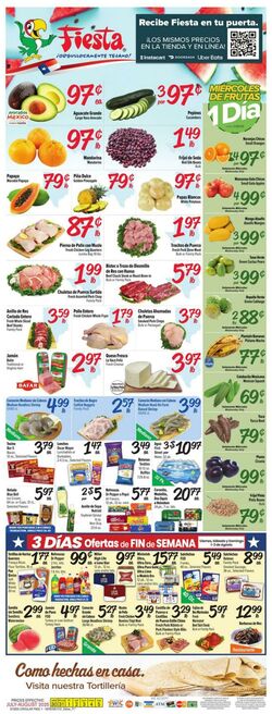 Weekly ad Fiesta Mart 07/30/2025 - 08/05/2025