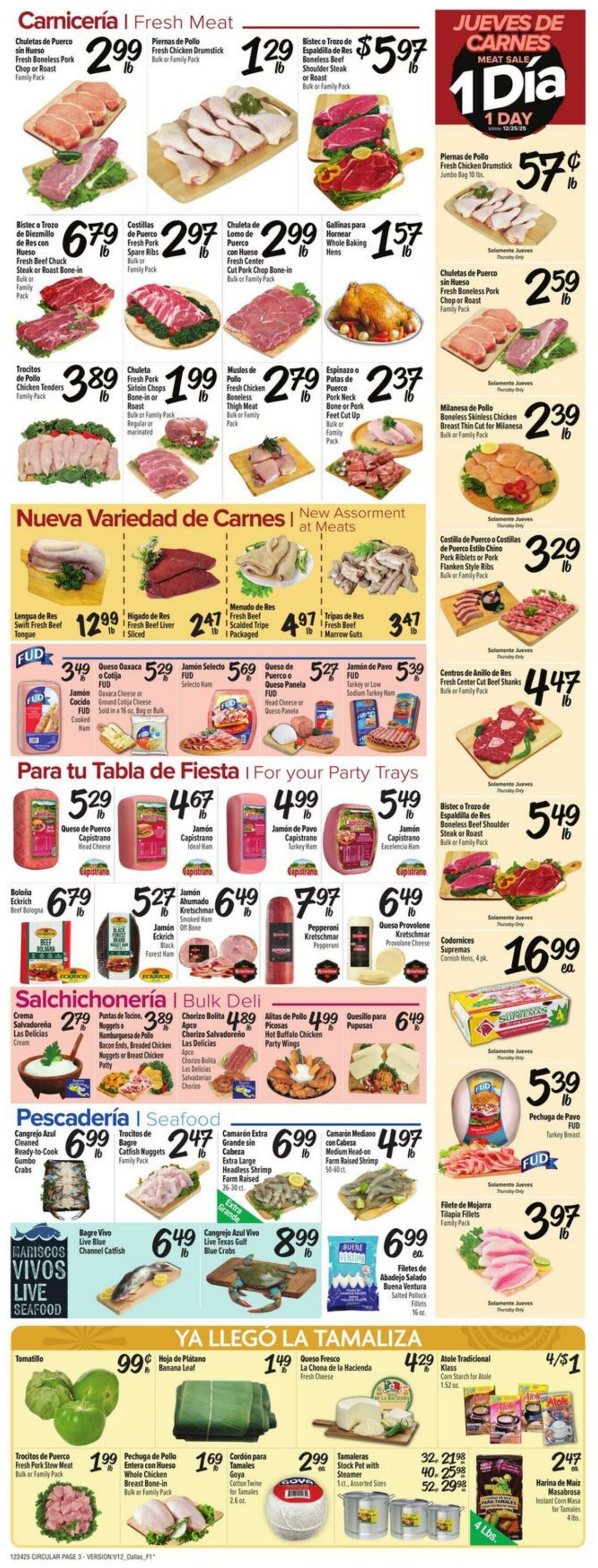 Weekly ad Fiesta Mart 12/24/2025 - 01/01/2026