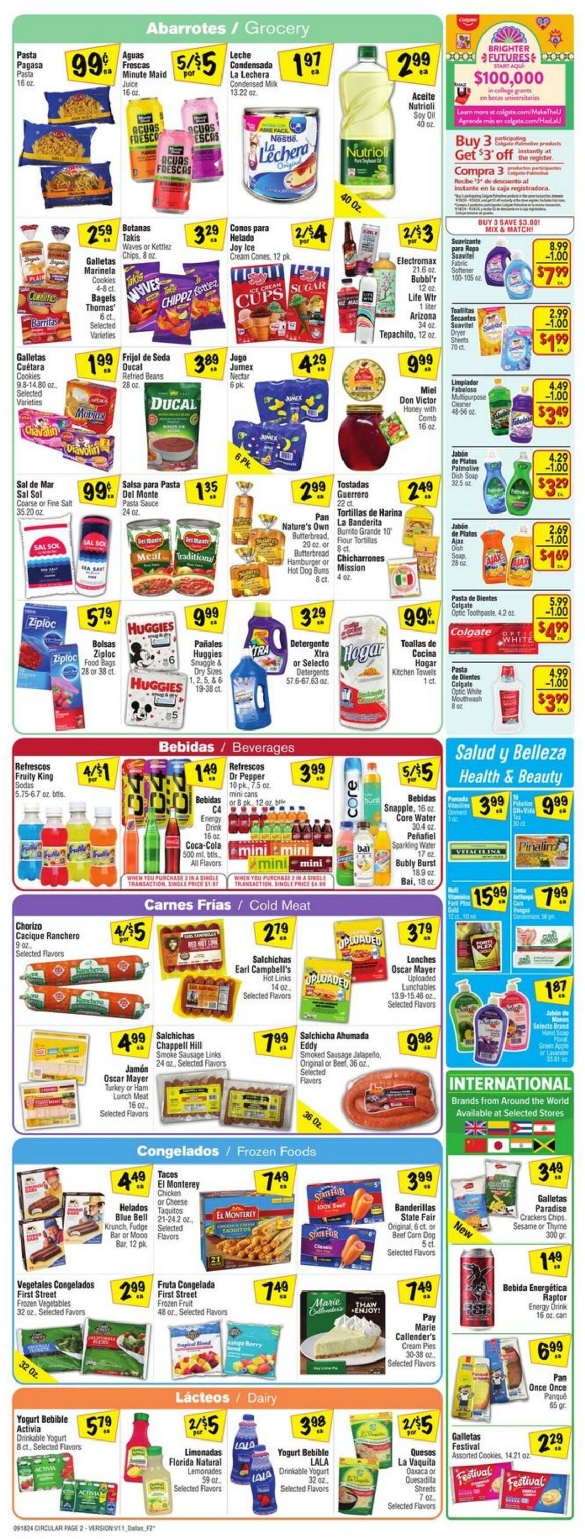 Weekly ad Fiesta Mart 09/18/2024 - 09/24/2024