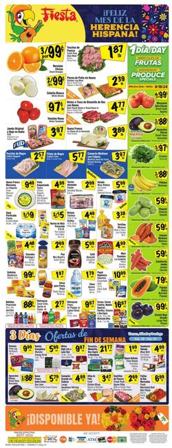 Weekly ad Fiesta Mart 11/06/2024 - 11/12/2024