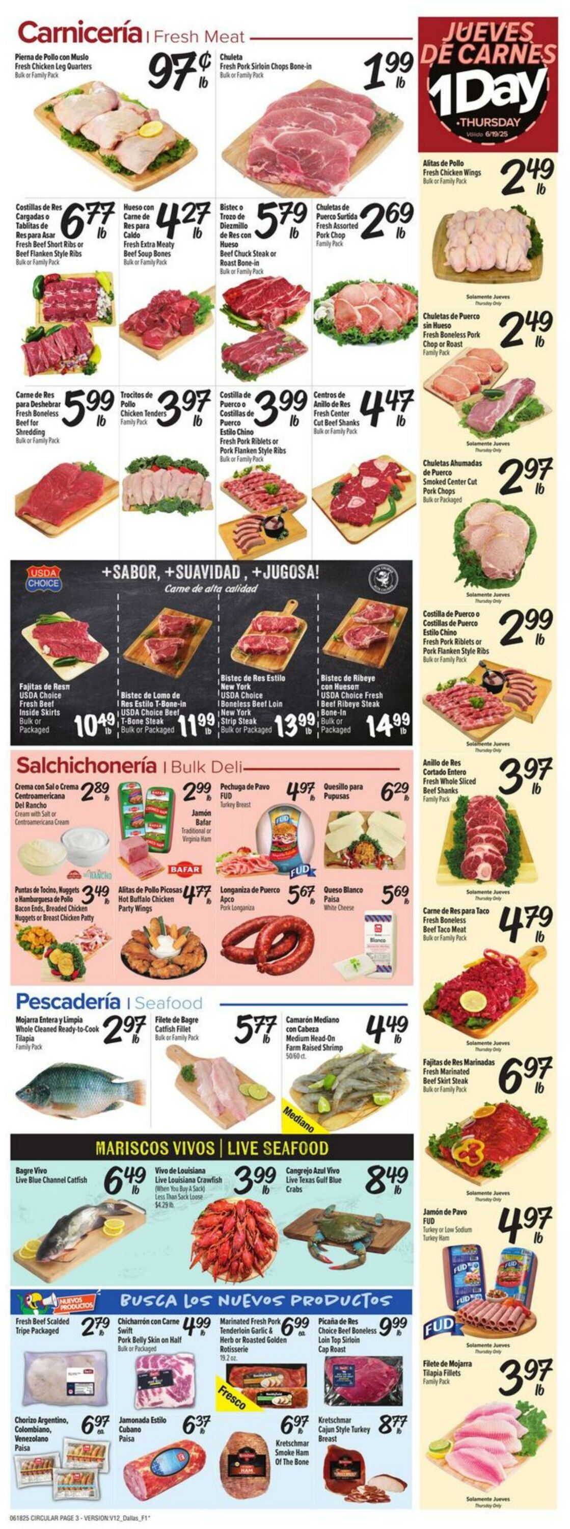 Weekly ad Fiesta Mart 06/18/2025 - 06/24/2025