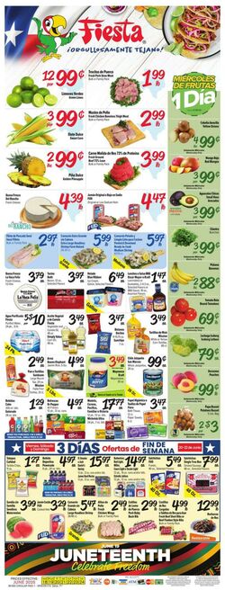 Weekly ad Fiesta Mart 06/18/2025 - 06/24/2025