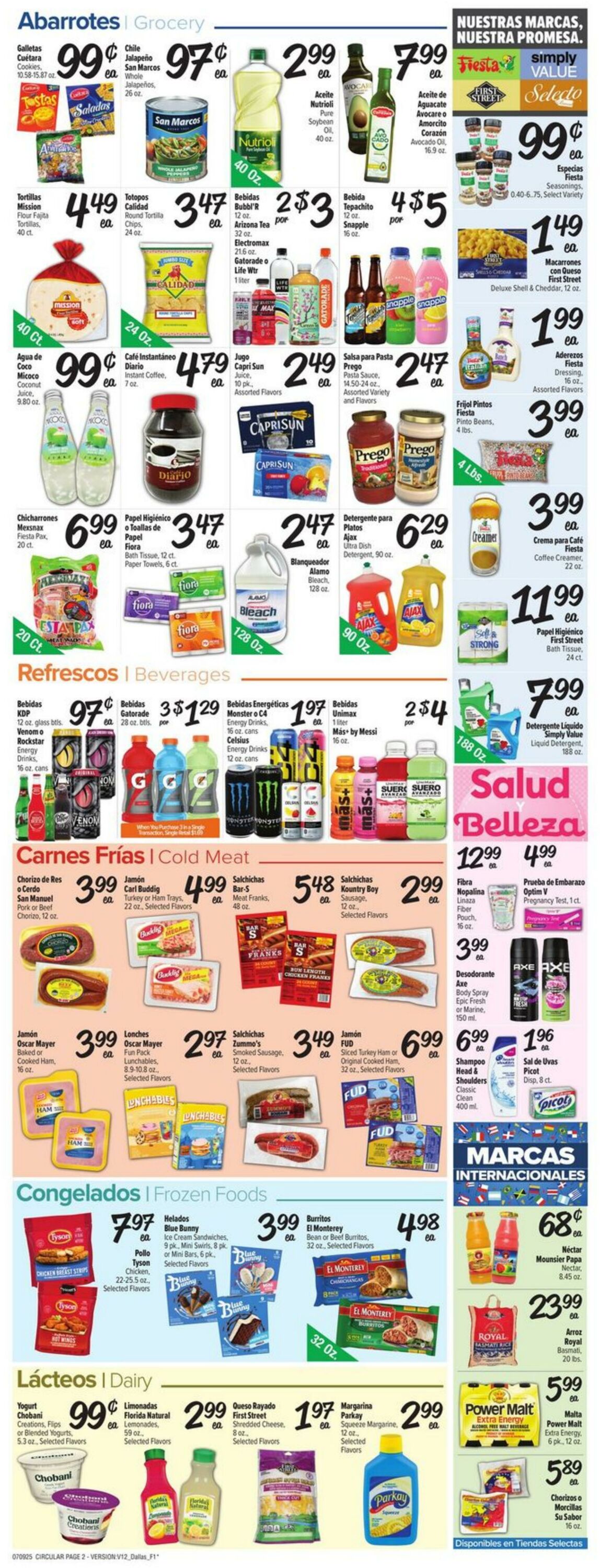 Weekly ad Fiesta Mart 07/09/2025 - 07/15/2025