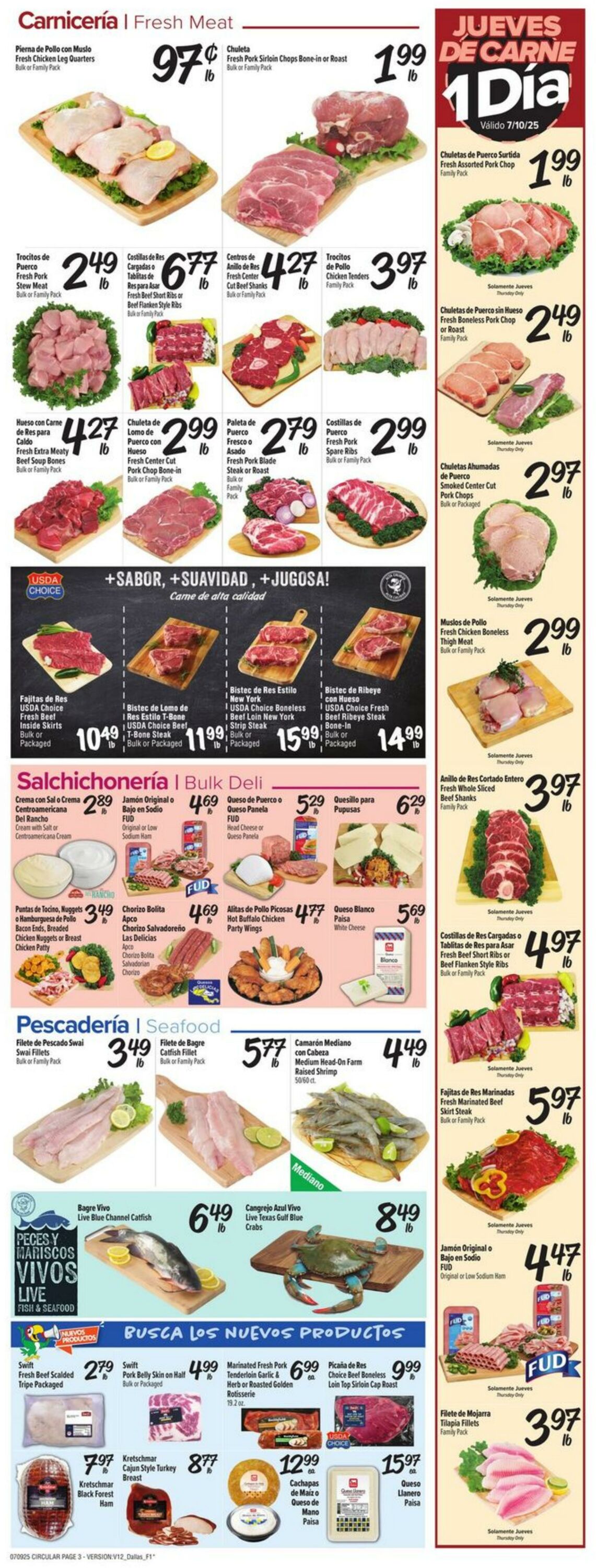 Weekly ad Fiesta Mart 07/09/2025 - 07/15/2025