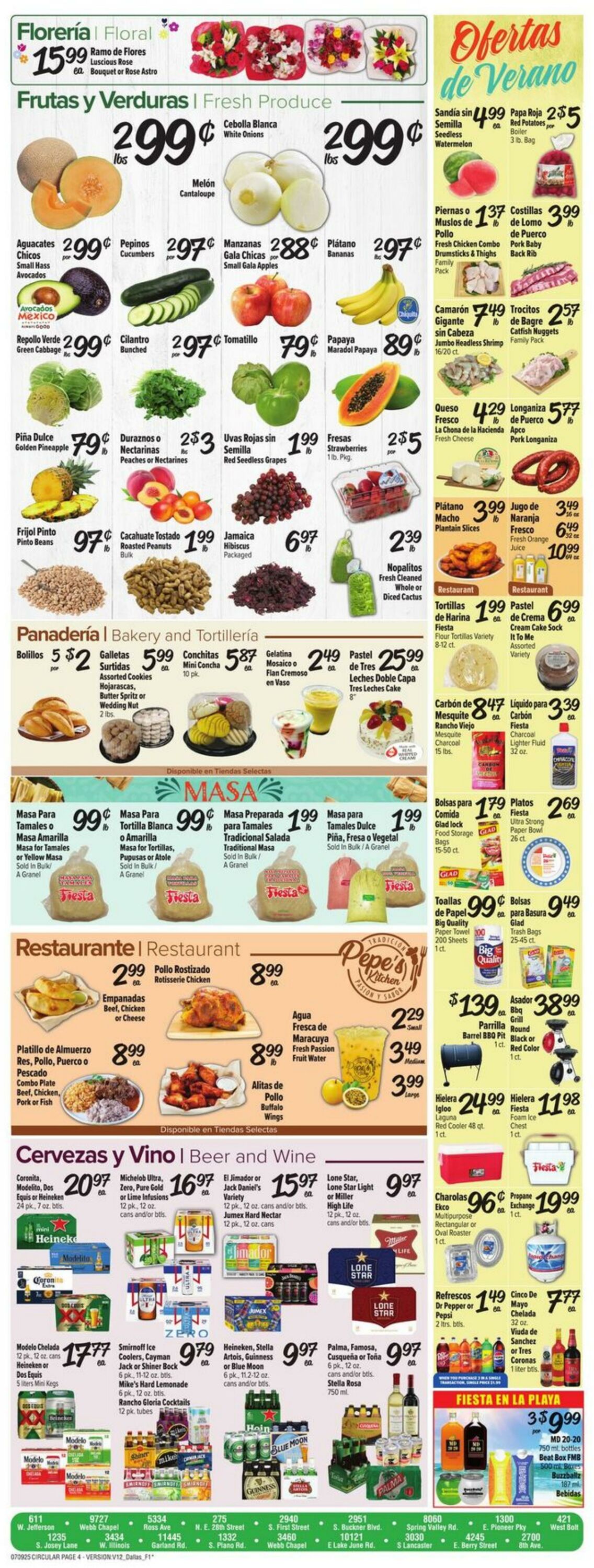 Weekly ad Fiesta Mart 07/09/2025 - 07/15/2025