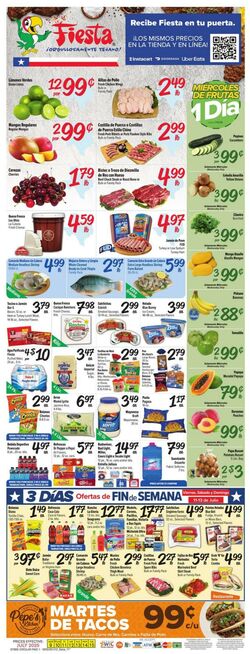 Weekly ad Fiesta Mart 07/09/2025 - 07/15/2025