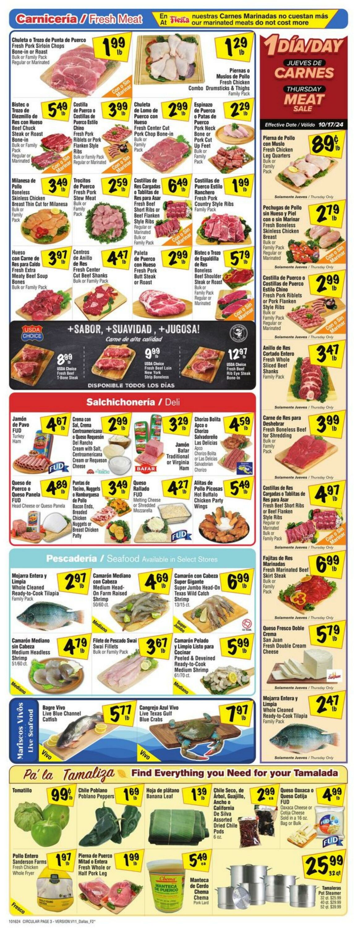 Weekly ad Fiesta Mart 10/16/2024 - 10/22/2024