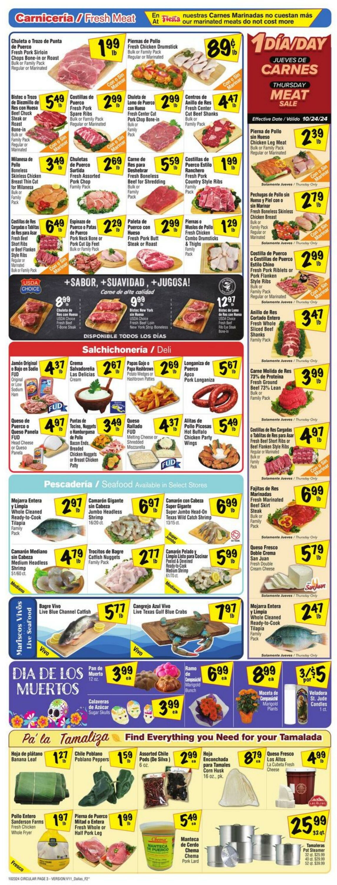 Weekly ad Fiesta Mart 10/23/2024 - 10/29/2024