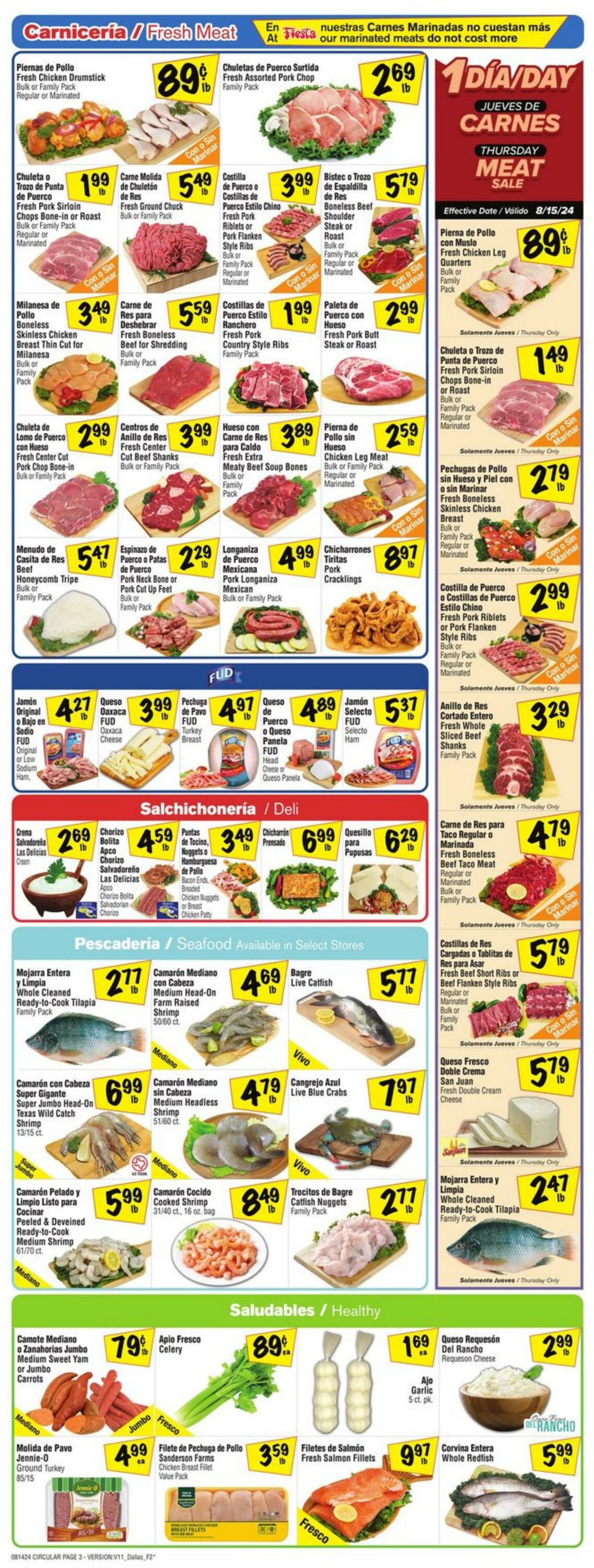 Weekly ad Fiesta Mart 08/14/2024 - 08/20/2024