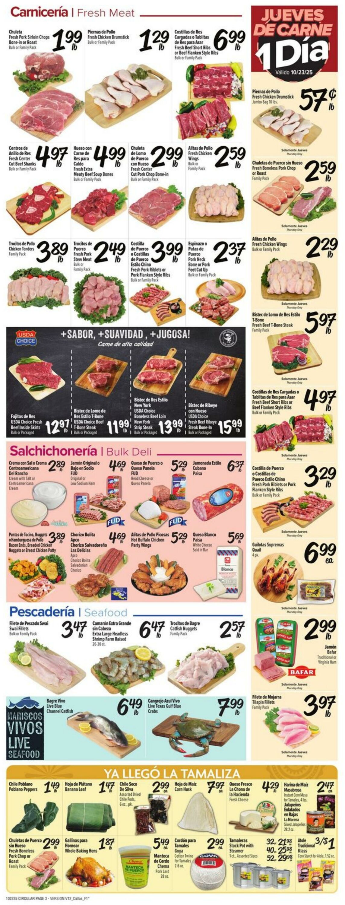 Weekly ad Fiesta Mart 10/22/2025 - 10/28/2025