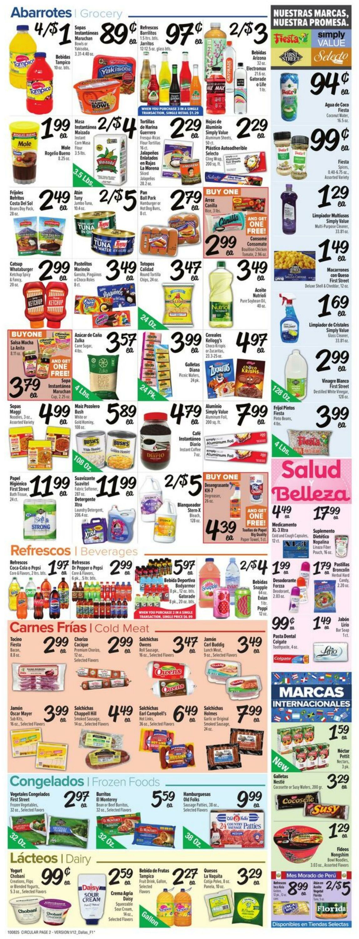 Weekly ad Fiesta Mart 10/08/2025 - 10/14/2025