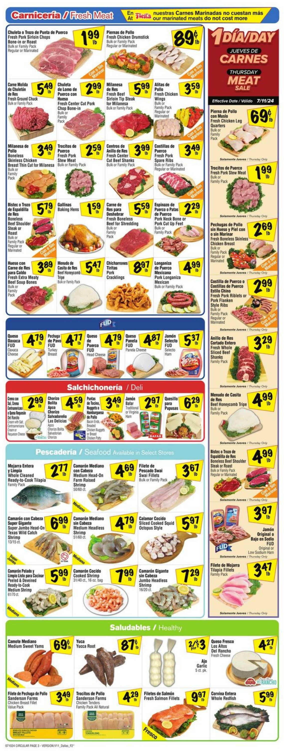 Weekly ad Fiesta Mart 07/10/2024 - 07/16/2024