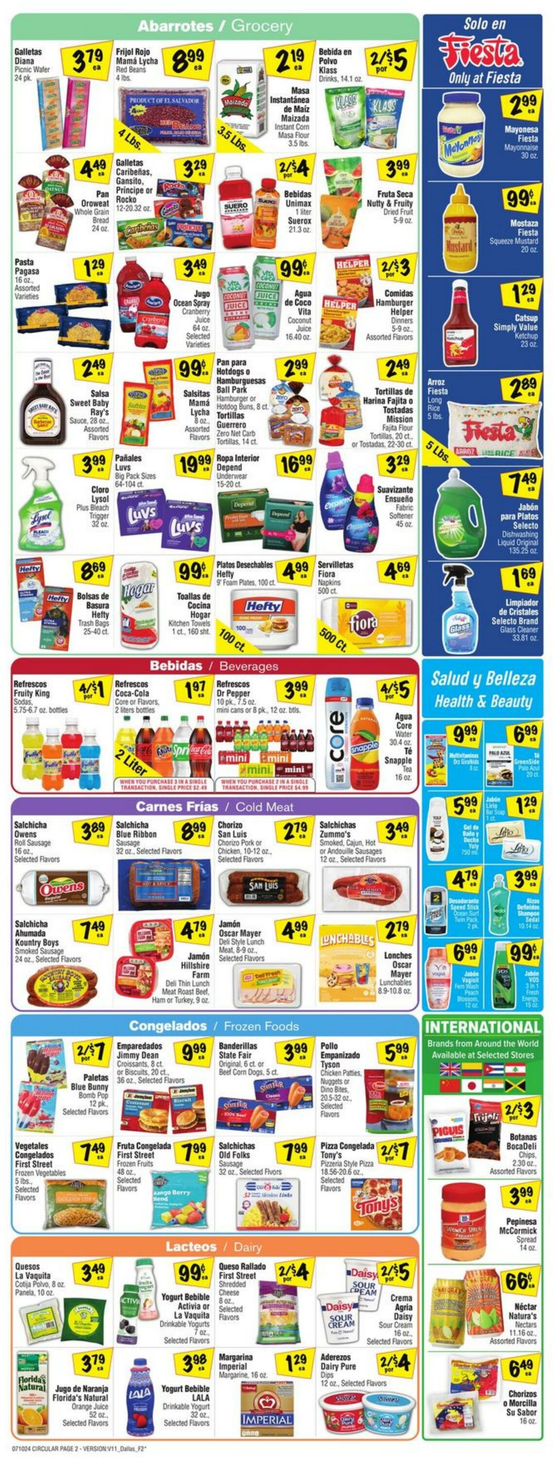 Weekly ad Fiesta Mart 07/10/2024 - 07/16/2024