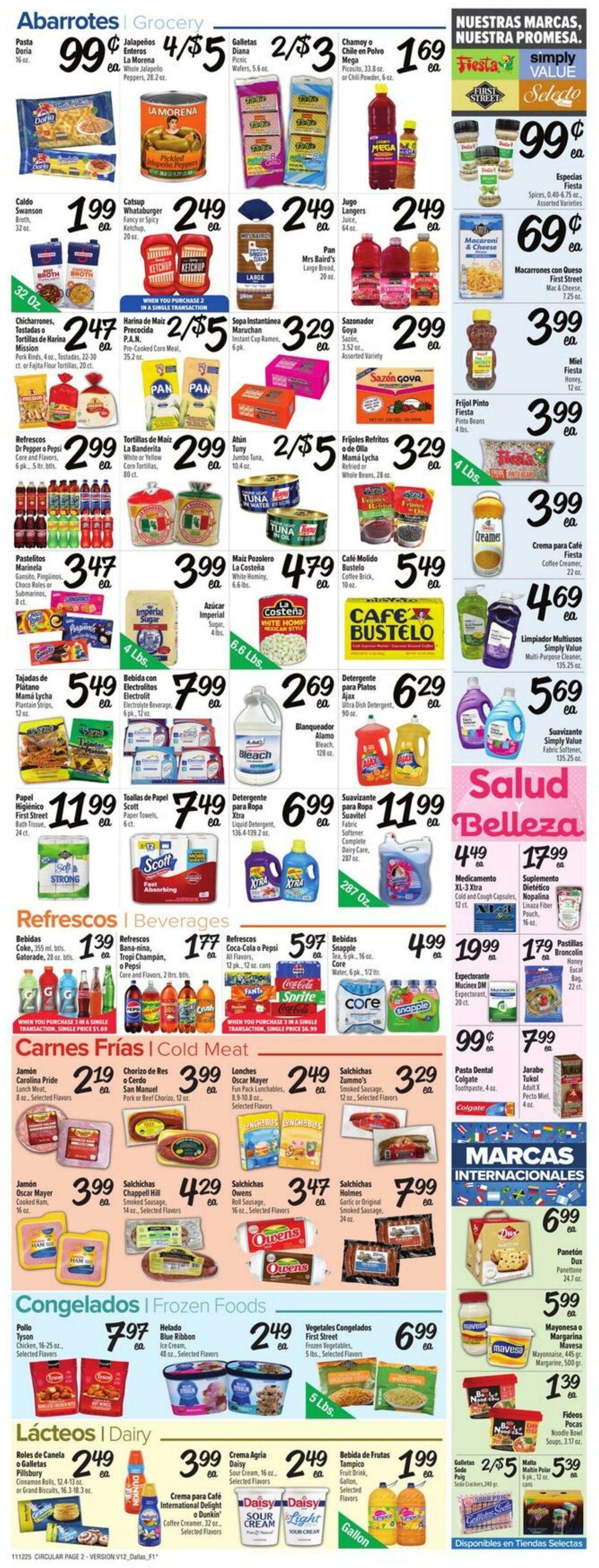 Weekly ad Fiesta Mart 11/12/2025 - 11/18/2025