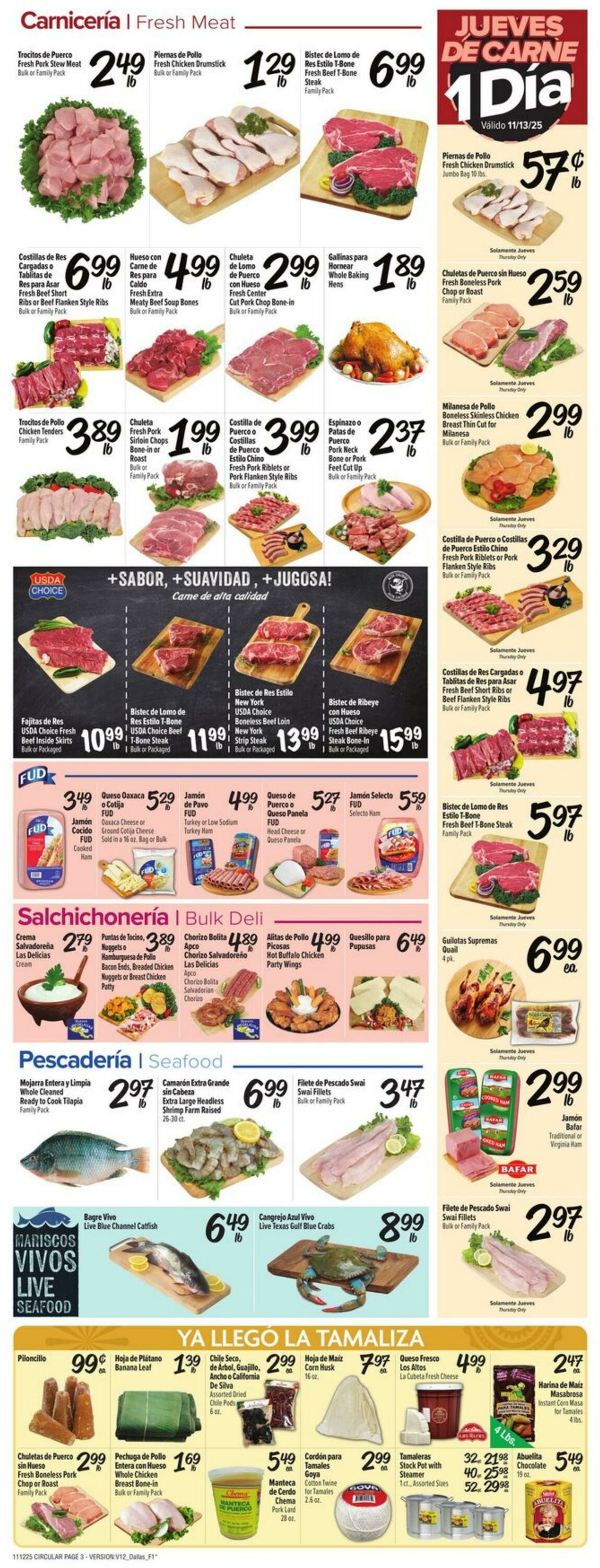 Weekly ad Fiesta Mart 11/12/2025 - 11/18/2025