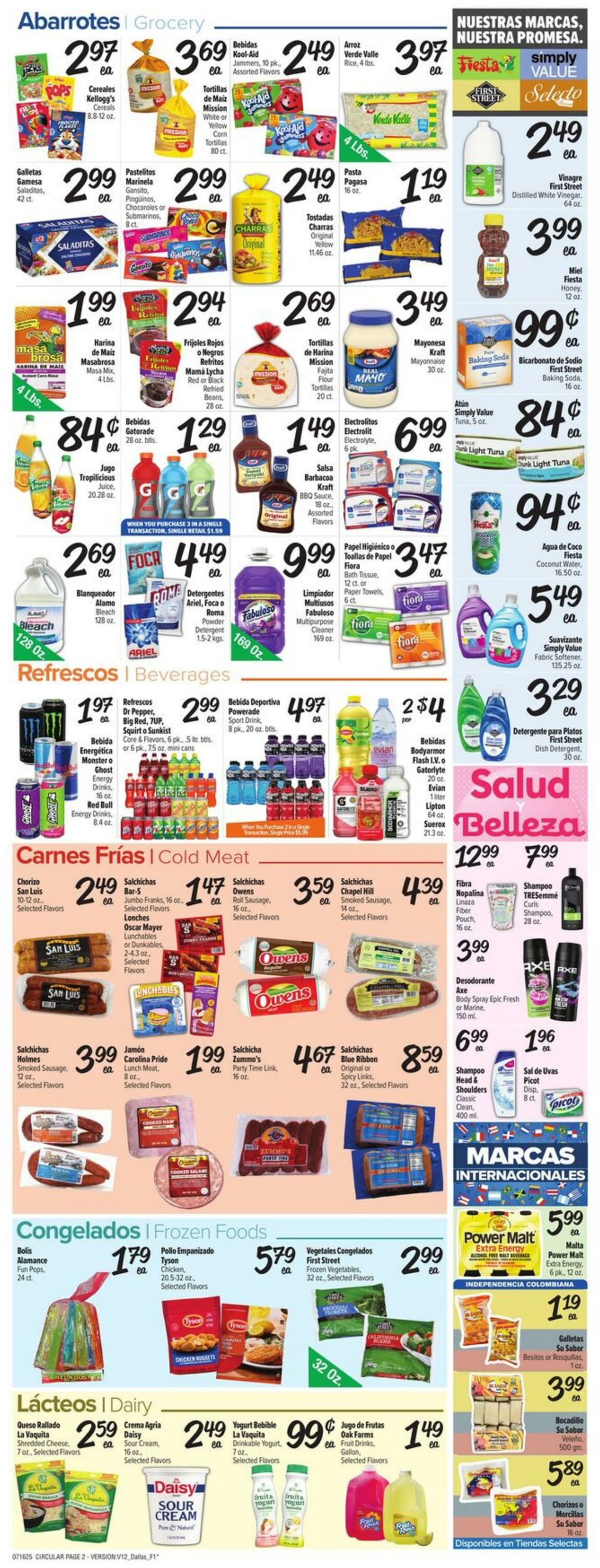 Weekly ad Fiesta Mart 07/16/2025 - 07/22/2025