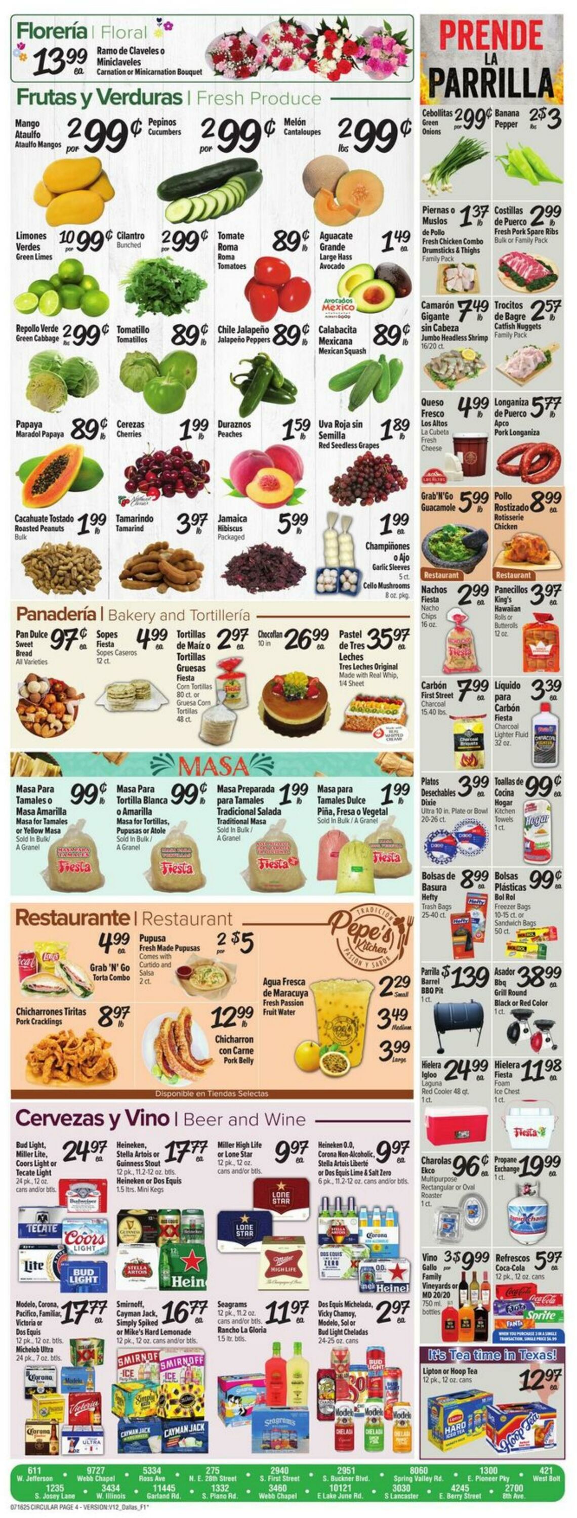 Weekly ad Fiesta Mart 07/16/2025 - 07/22/2025