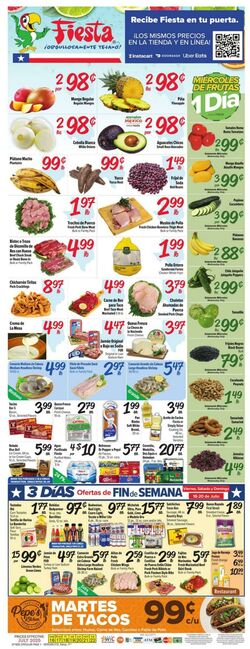Weekly ad Fiesta Mart 07/16/2025 - 07/22/2025