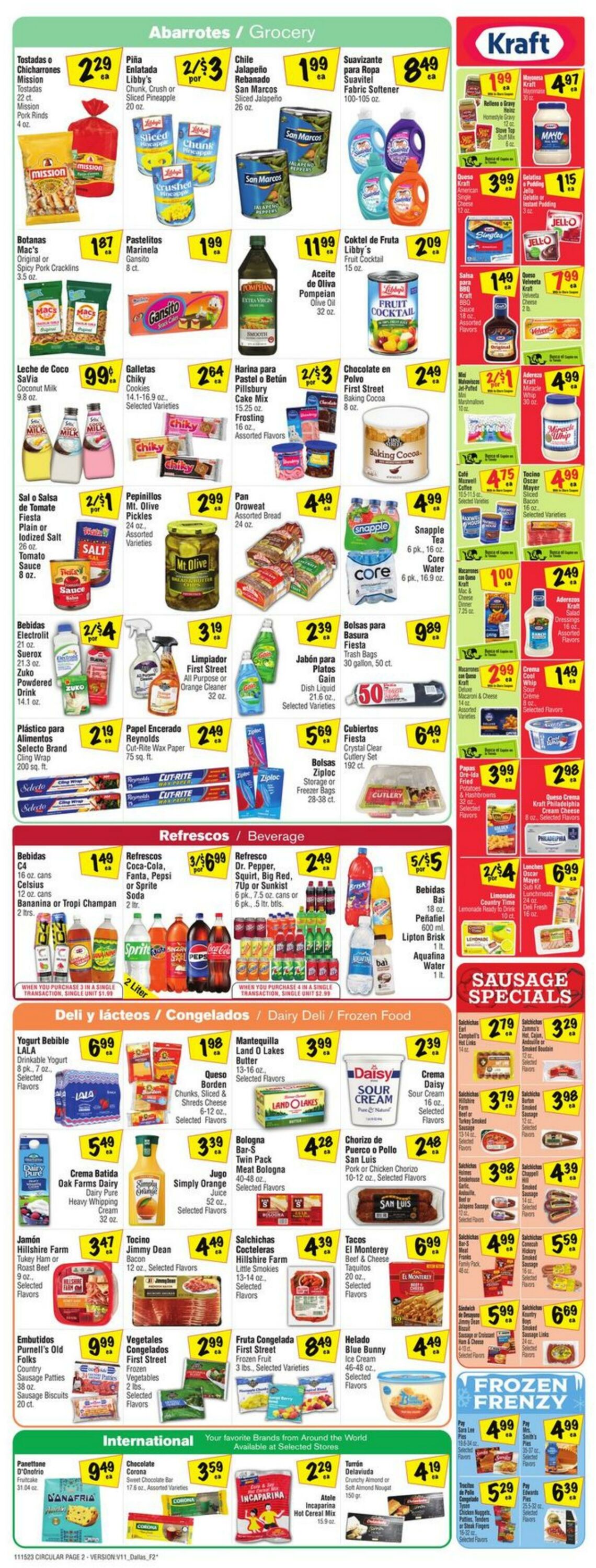 Weekly ad Fiesta Mart 11/15/2023 - 11/21/2023