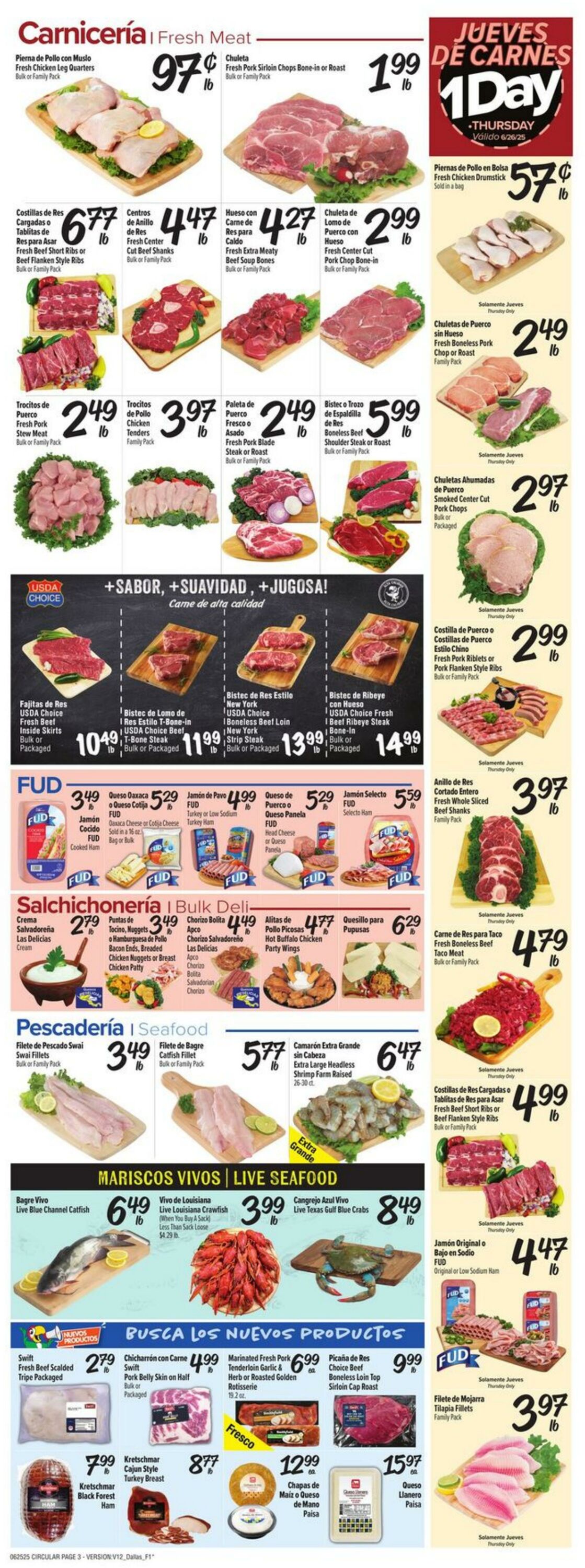 Weekly ad Fiesta Mart 06/25/2025 - 07/01/2025