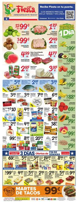 Weekly ad Fiesta Mart 06/25/2025 - 07/01/2025