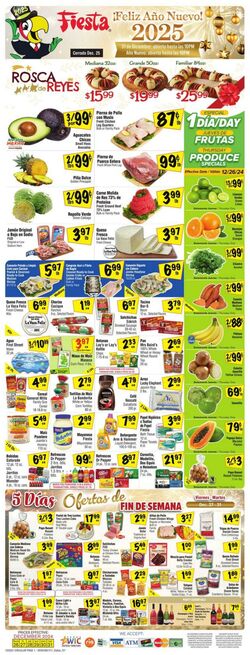 Weekly ad Fiesta Mart 12/18/2024 - 12/24/2024