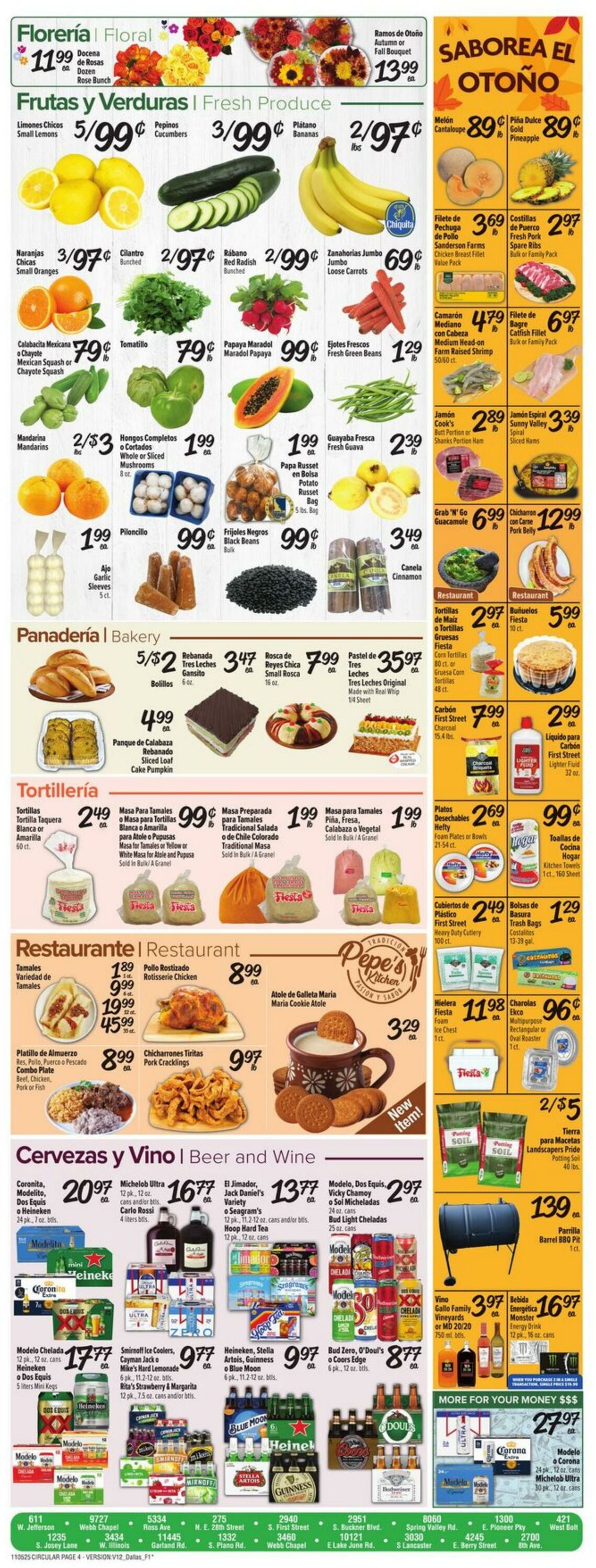 Weekly ad Fiesta Mart 11/05/2025 - 11/11/2025