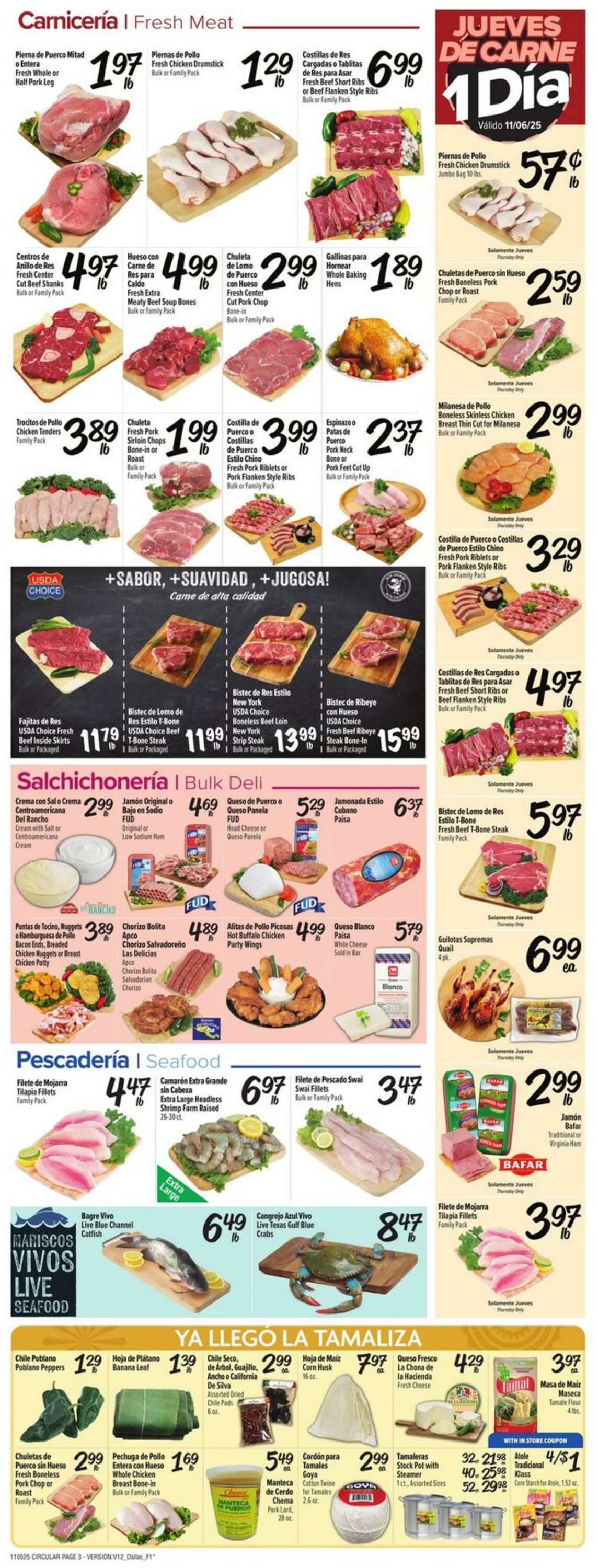 Weekly ad Fiesta Mart 11/05/2025 - 11/11/2025