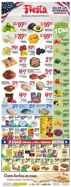 Weekly ad Fiesta Mart 11/05/2025 - 11/11/2025