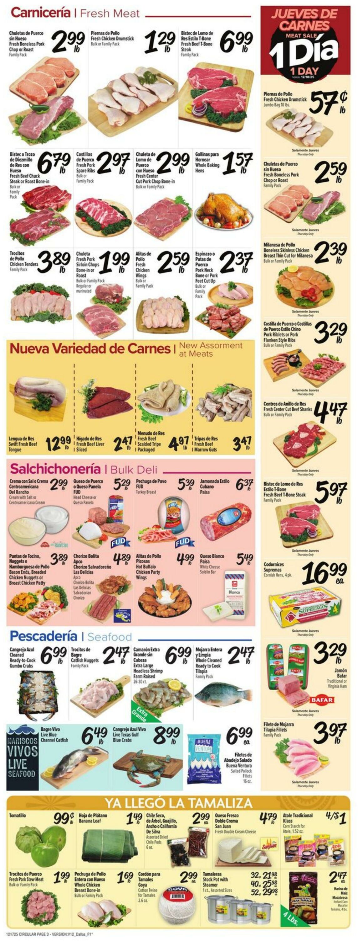 Weekly ad Fiesta Mart 12/17/2025 - 12/23/2025
