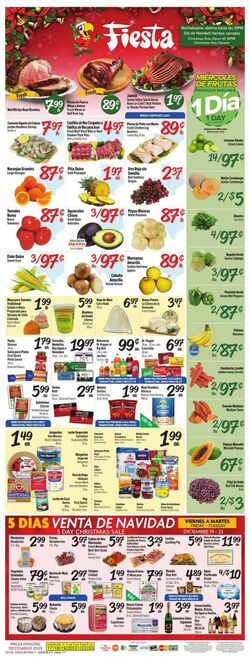 Weekly ad Fiesta Mart 12/17/2025 - 12/23/2025