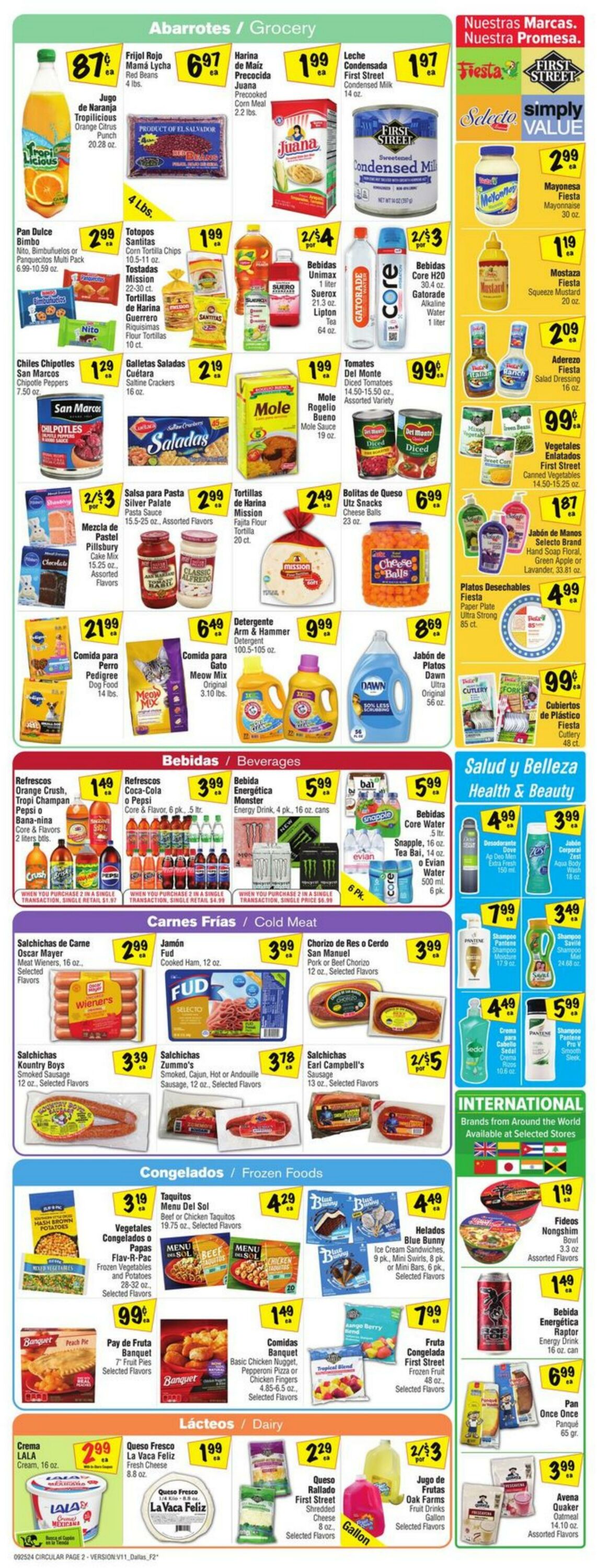 Weekly ad Fiesta Mart 09/25/2024 - 10/01/2024