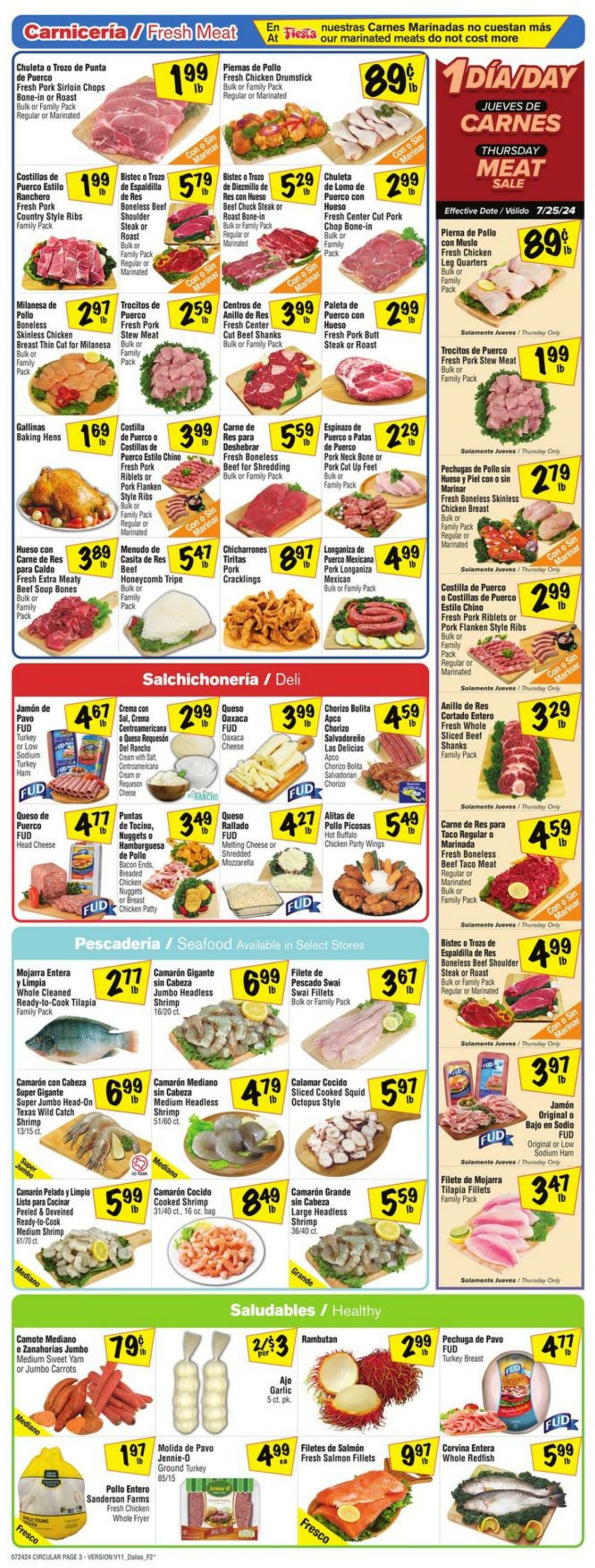 Weekly ad Fiesta Mart 07/24/2024 - 07/30/2024