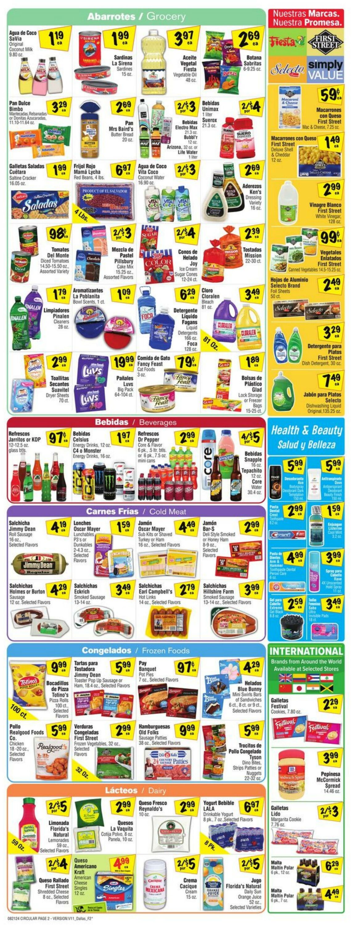 Weekly ad Fiesta Mart 08/21/2024 - 08/27/2024