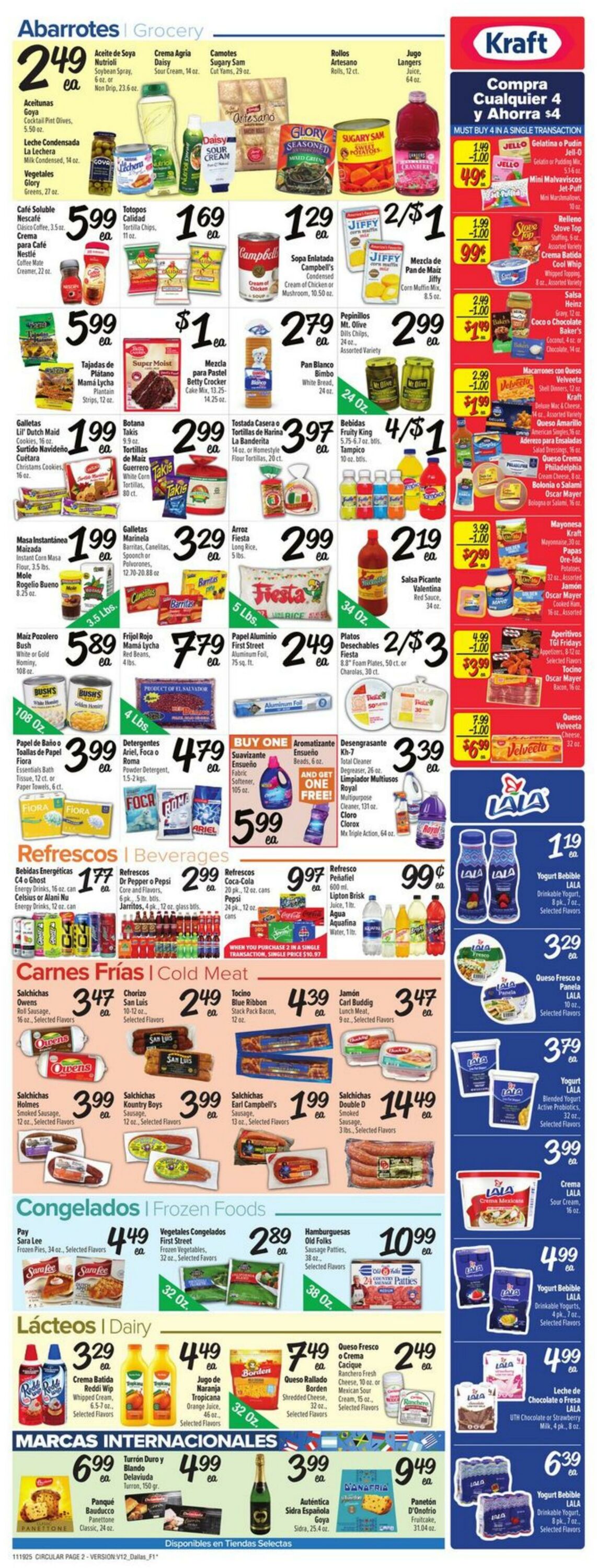 Weekly ad Fiesta Mart 11/19/2025 - 11/25/2025
