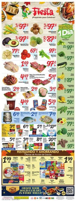 Weekly ad Fiesta Mart 11/19/2025 - 11/25/2025