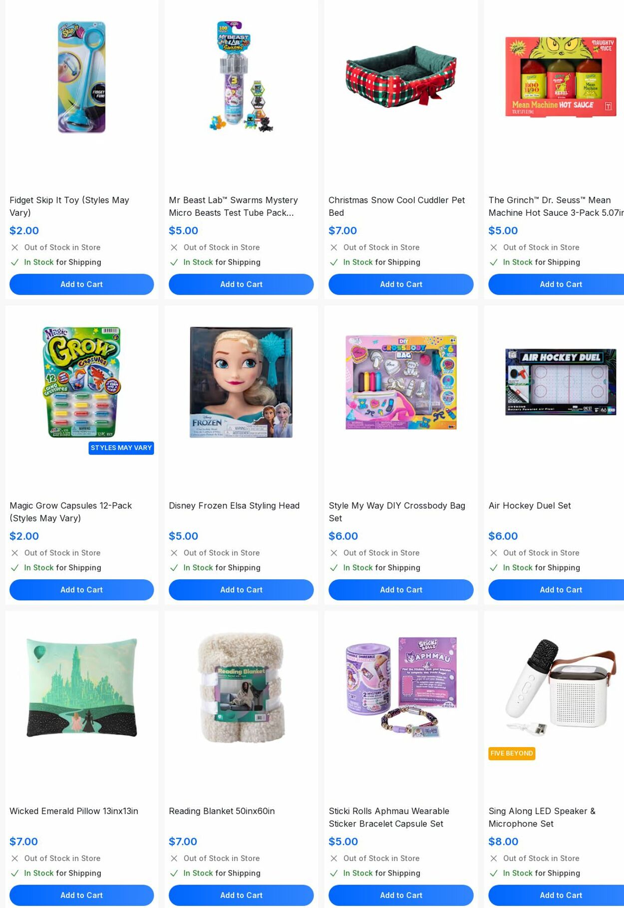 Weekly ad Five Below 12/01/2025 - 12/31/2025