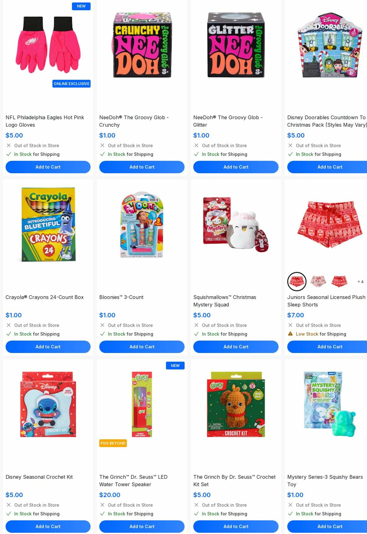 Weekly ad Five Below 12/01/2025 - 12/31/2025